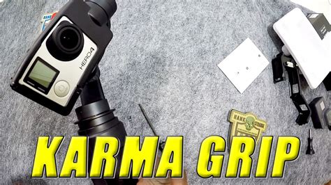 gopro karma grip hero harness install youtube