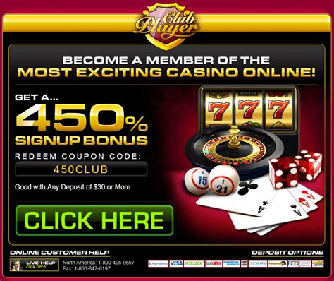 sign  bonus  club player casino casino bonus codes