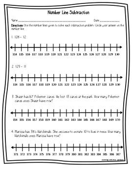 number  addition  subtraction worksheets great   grade