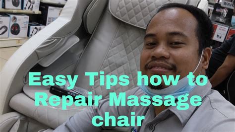 Chairmassage How To Repair Chair Massage Not Working Easy Tips Youtube