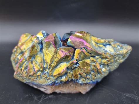 cm titanium rainbow quartz cluster quartz catawiki