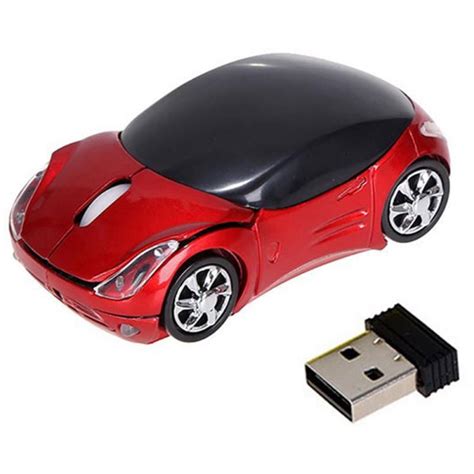 ghz wireless car shape mouse dpi wireless optical mouse