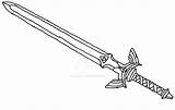 Swords Legend Hyrule sketch template