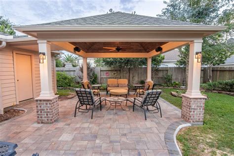 hip roof patio cover  copperfield hhi patio covers