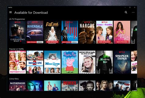 netflix  rolling  offline playback   windows  store pc app windows central