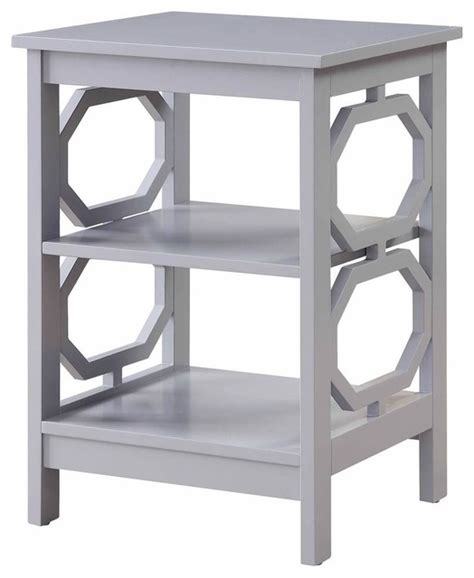 table  gray transitional side tables   tables