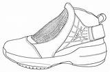 Dibujo Yeezy Zapatillas Jordans Proair 5th Niketalk sketch template