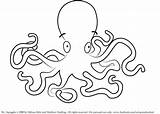 Octopus Coloring Pages Printable Kids Cartoon Octupus Color Print Book Getcolorings Designlooter Printables Animals Library Clipart Choose Board  15kb sketch template