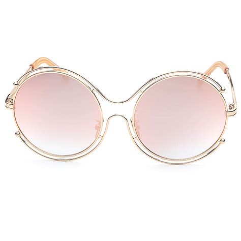 Owl ® 025 C2 Round Eyewear Sunglasses Women’s Men’s Metal Round Circle