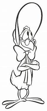 Tunes Looney Prissy Warner Bros Cartoon Part sketch template