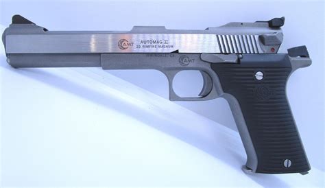 sold price amt automag  rimfire  magnium stainless pistol invalid