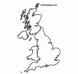 Outline Kingdom United Map Blank England Wales Maps Europe Print Geography Located Quiz Atlas Parts Name Above Worldatlas Archipelagic Northwestern sketch template