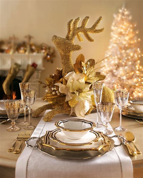 decori natalizi stile ed eleganza  addobbare la vostra tavola