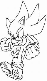 Sonic Lineart Getdrawings sketch template
