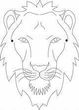 Mask Tiger Pages Lion Coloring Printable Kids Face Masks Template Print Animal Colouring Templates Studyvillage Animals Paper Para Color Drawing sketch template