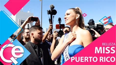 Madison Anderson Miss Puerto Rico 2019 Despedida Youtube