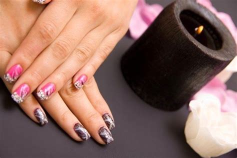 designs tips   spa manicure  home manicure trendy nail