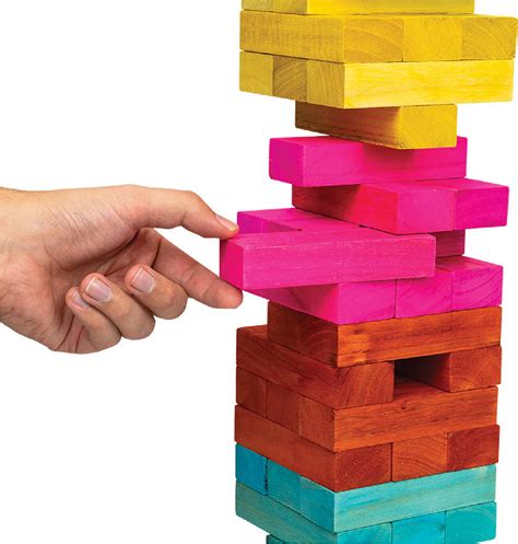 totally tropical giant toppling tower snickelfritz toys