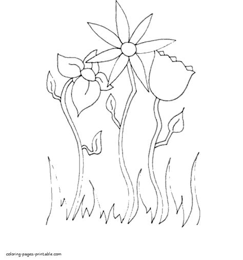 spring coloring book coloring pages printablecom