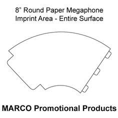 megaphone  construction paper homemade paper
