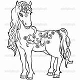 Horse Coloring Baby Pages Trailer Print Getdrawings Getcolorings Printable Color Harden James Horses Kids Drawing Colorings sketch template