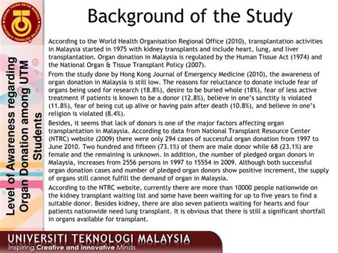 background   study powerpoint