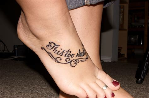 tattoo tattooz foot tattoos designs  girls