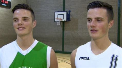 quinn twins earn stateside scholarship bbc sport