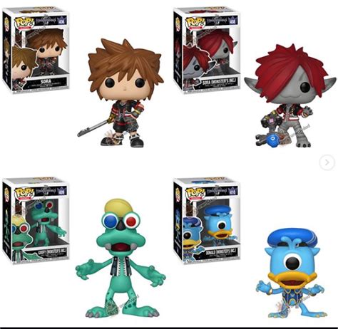 Funko Pop Kingdom Hearts Iii Sora And Monster Forms Kh13