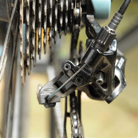 derailleur shimano   cable cut  thread bicycles stack exchange