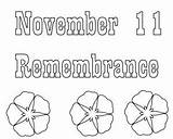 Remembrance Freecoloring sketch template