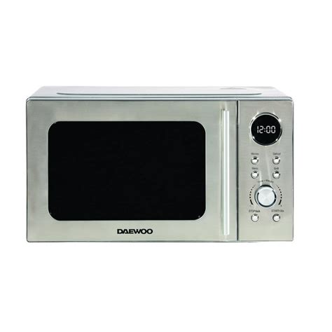 Daewoo 20l Silver 700w Microwave With Grill