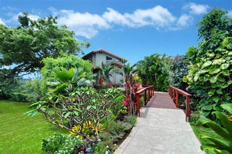 banyan house  kauai home integrated  nature