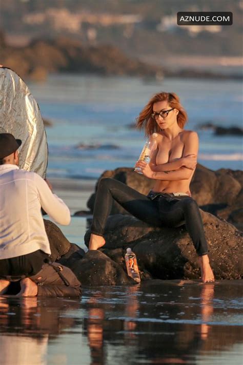 Elizabeth Marxs Topless For A 138 Water Photoshoot In Malibu Aznude