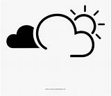 Clima Partly Cloudy Clipartkey sketch template