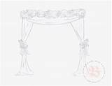 Chuppah Drawing Paintingvalley Chuppa Ceremony Auswählen Pinnwand Blossom Bride sketch template
