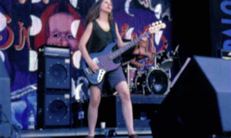 1993american punk band babes in toyland on stage at lollapalooza