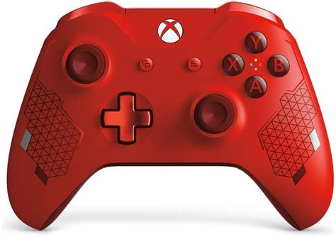 microsoft  xbox  wireless controller special edition sport red