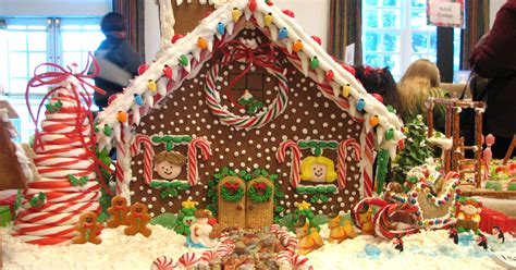 gingerbread houses  display  morristown
