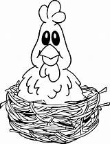 Coloring Easter Pages Chick Chicks Popular sketch template