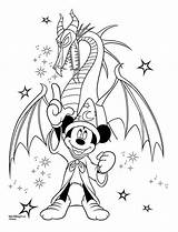 Coloring Pages Disney Mickey Fantasia Magic Sheets Mouse 2000 Colouring Kids Philharmagic Mk Cute Crafts Halloween Colors Movie Choose Board sketch template