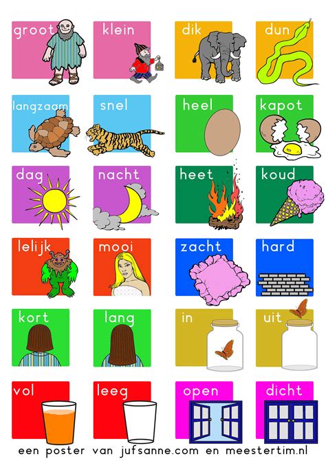 starterset begrippenkaarten juf sanne peuter leren kleuterschool taal kleuterschool alfabet