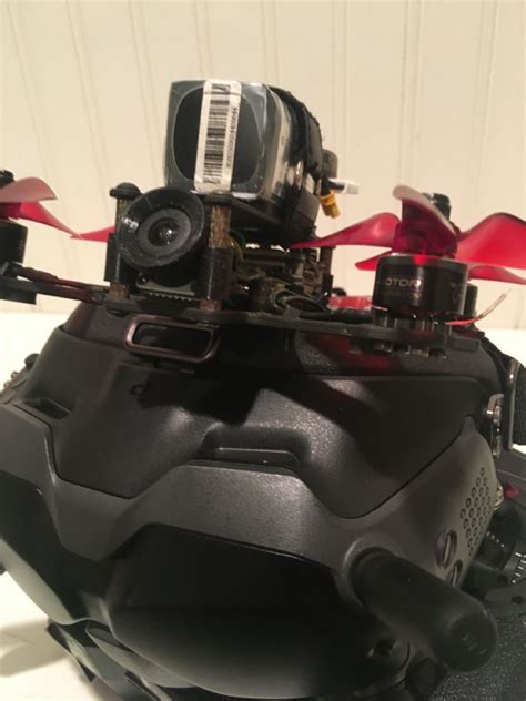 camera attached      remote control vehicle   sitting  top   table