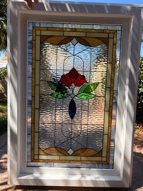 insulated  pre installed  vinyl frame victorian rose  style
