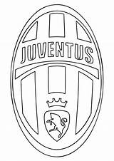 Juventus Colorare Disegni Stemma Scudetto Juve Kleurplaat Psg Turin Ausmalbild Calciatori Immagine Inter Fussball sketch template