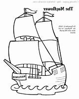 Coloring Mayflower Ship Pages Printable Getcolorings Color Getdrawings sketch template