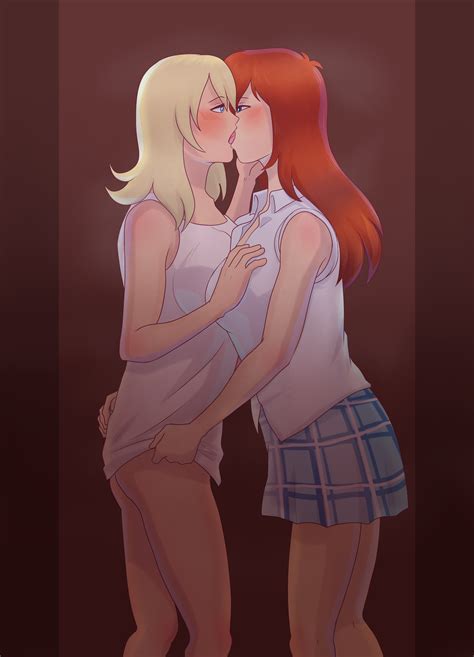 Rule 34 2girls Aged Up Blonde Hair Groping Kairi Kingdom Hearts