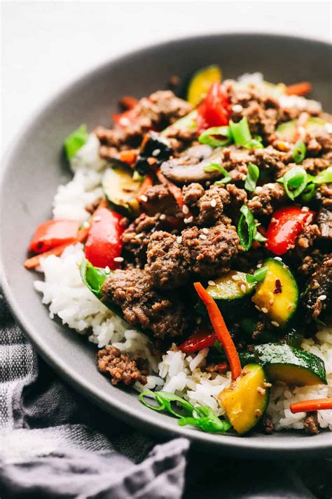 Korean Ground Beef Stir Fry The Recipe Critic