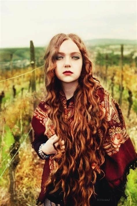 Long Curly Red Hair Red Things Pinterest Posts Hair