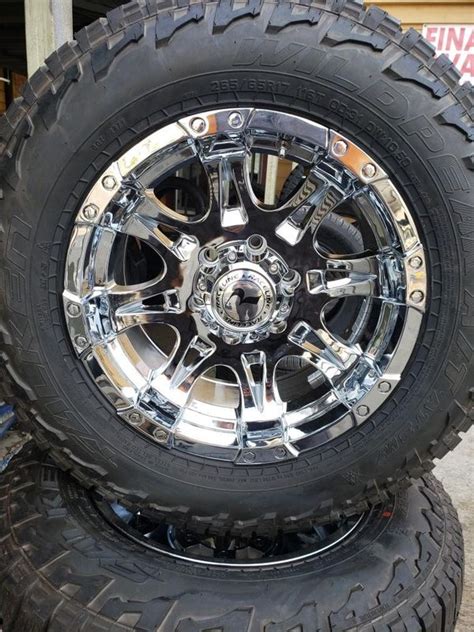 size  inches  lugs chrome  wheels   falken brand pr tires  sale  elk